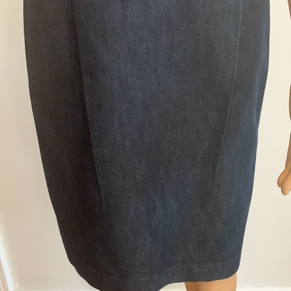 ❤️ FINAL OFFER ❤️EXPRESS LIKE NEW Strapless Denim Dress - Picture 4 of 7